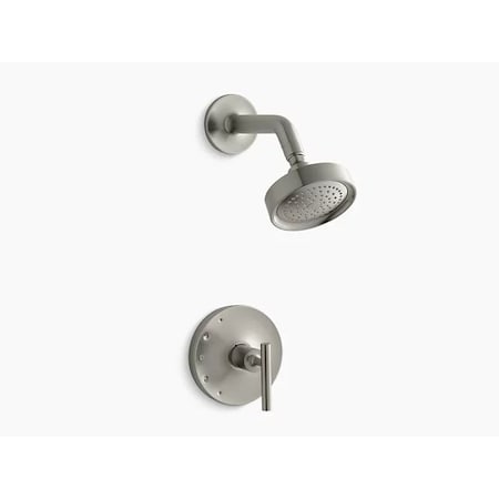 Kohler Purist(R) Rite-Temp(R) Shower Valve Trim With Lever Handle And 2.5 Gpm Showerhead K-TS14422-4-BN